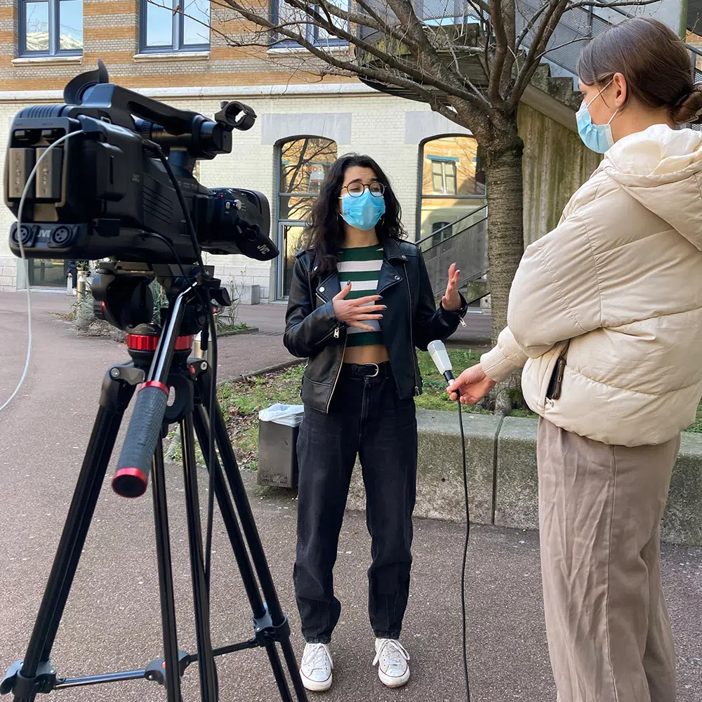 Image d'un reportage video sur l'Université Lyon 3