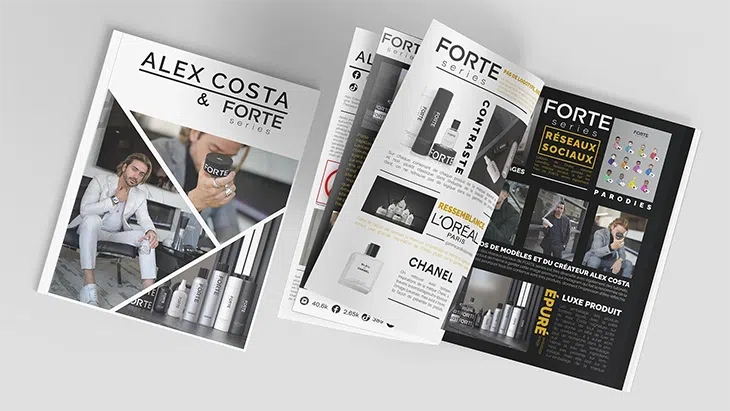 Cahier de tendances comparant Alex Costa et Forte series